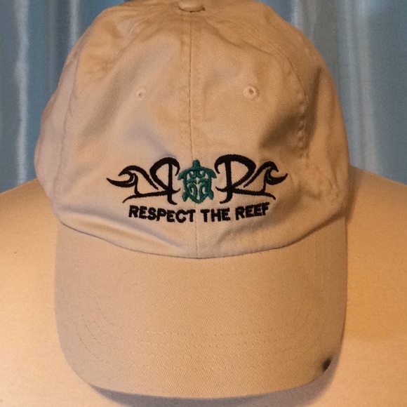 ORGANIC COTTON HAT, Respect the Reef Embroidered - Picture 2 of 8